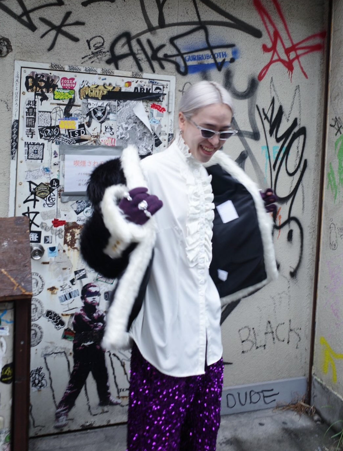 【TENDER PERSON 25AW,】FUR JACKET