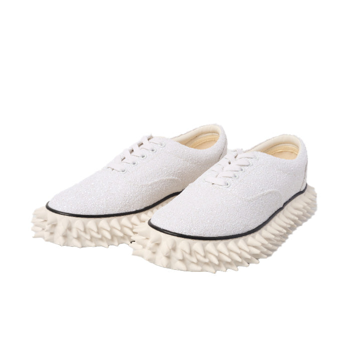 【doublet 26AW,】 GLITTER SPIKE SNEAKER/ WHITE