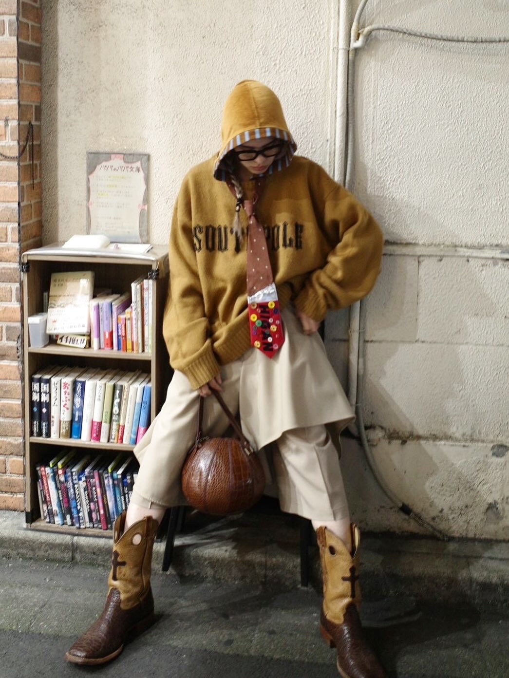 【FACETASM 25AW,】Layered Frill Pants/Beige