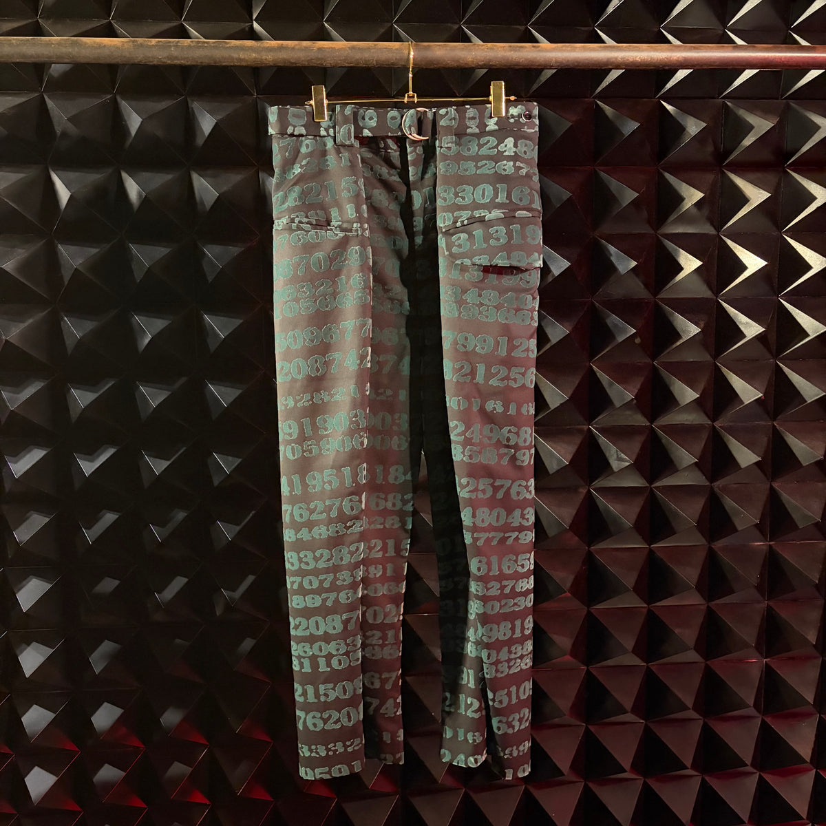 【ANREALAGE 26AW,】GITS DIGITAL CODE WRAP PANTS