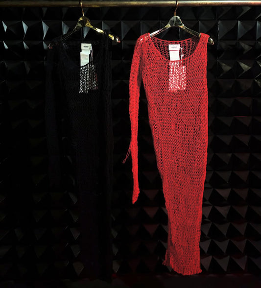 【doublet 26SS,】MOCK FISHNET DRESS