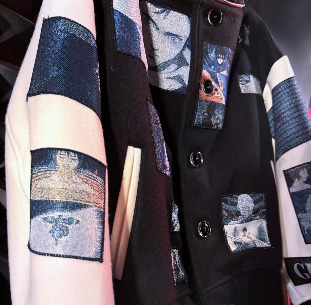 【ANREALAGE 26AW,】GITS SCENE PATCHWORK BLOUSON