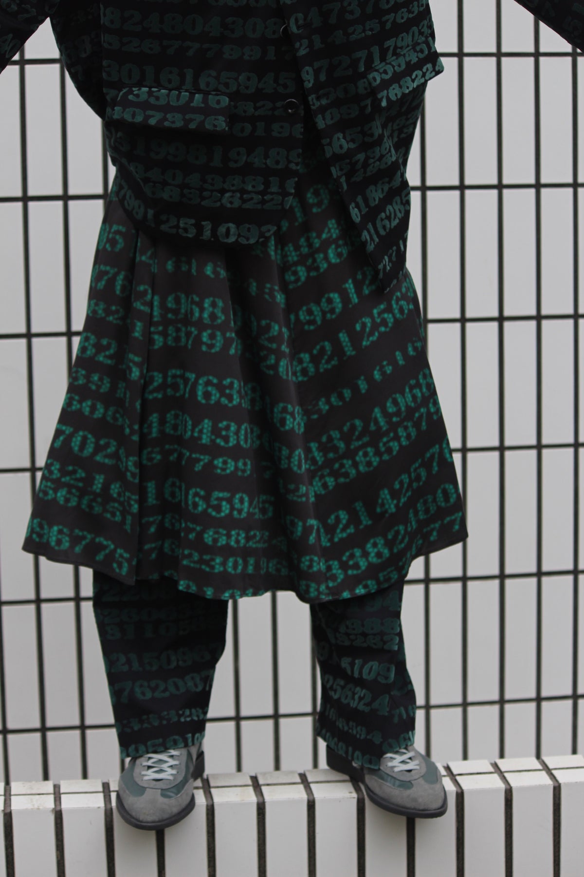 【ANREALAGE 26AW,】GITS DIGITAL CODE BALL JACKET