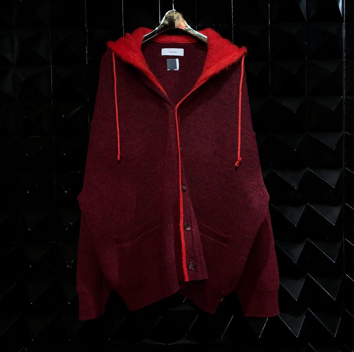 【FACETASM 25AW,】
COLLECTION HOODED CARDIGANI