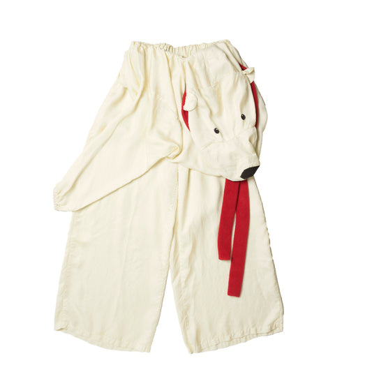 【doublet 26AW,】DEFLATED COSTUME PANTS / POLARBAAR