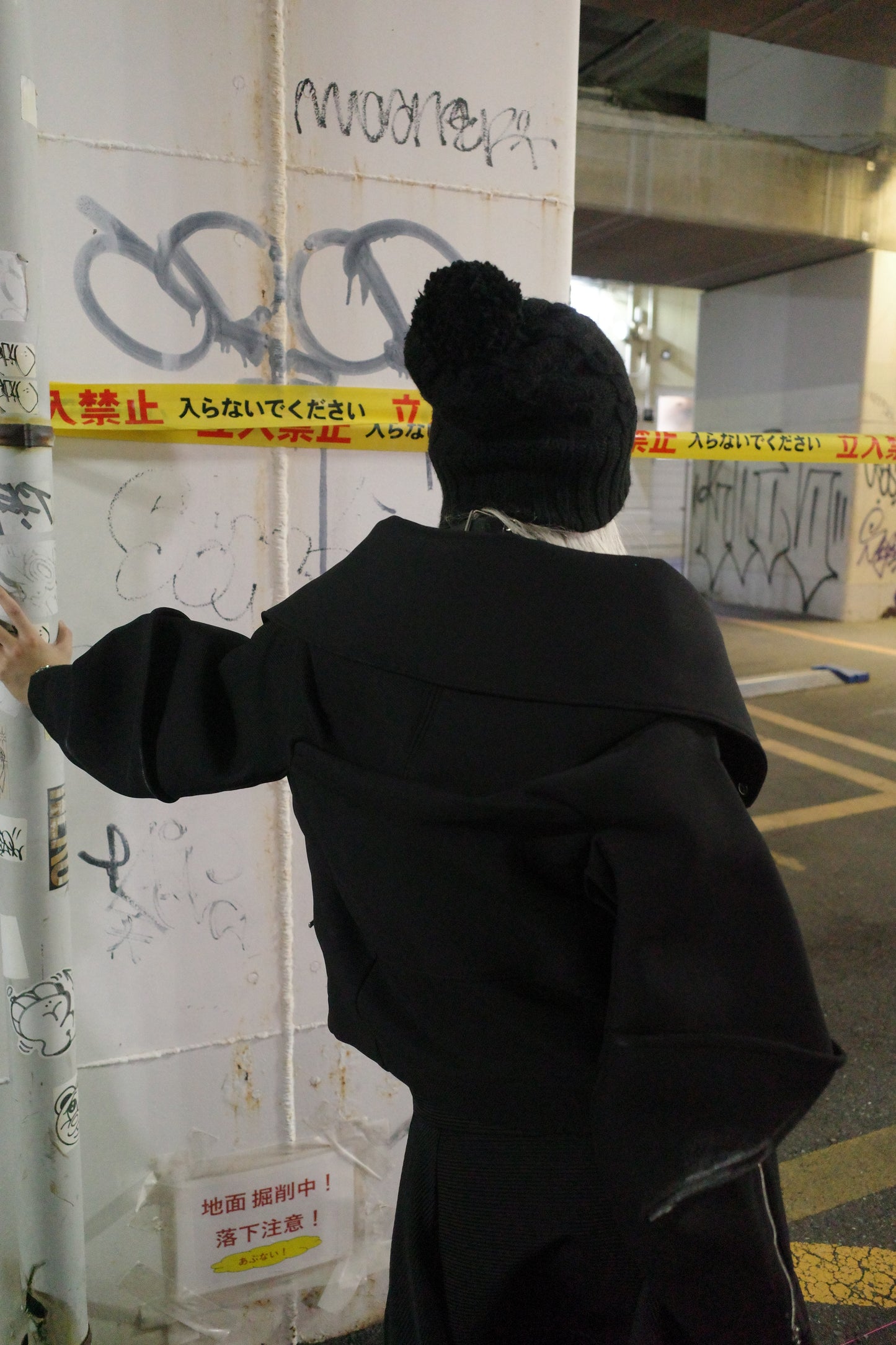 【divka 25aw,】Bonotto SCUBA Double Cloth Riders Jacket