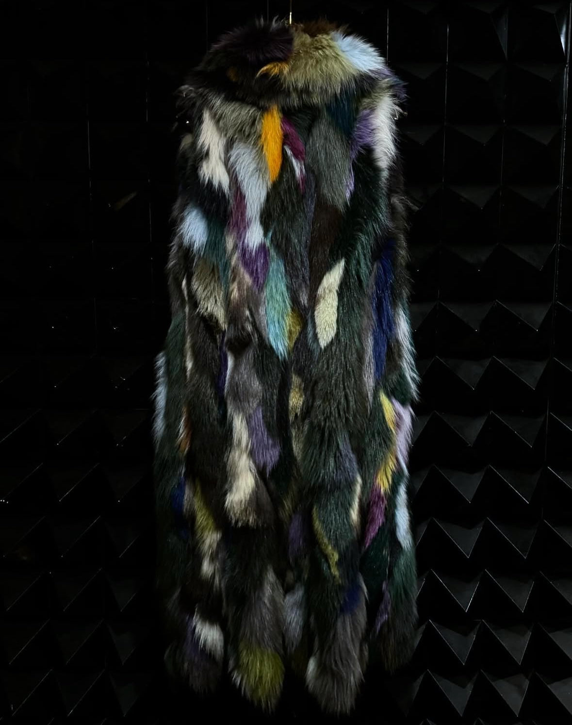 【ASATO】REAL FOX FUR LONG VEST