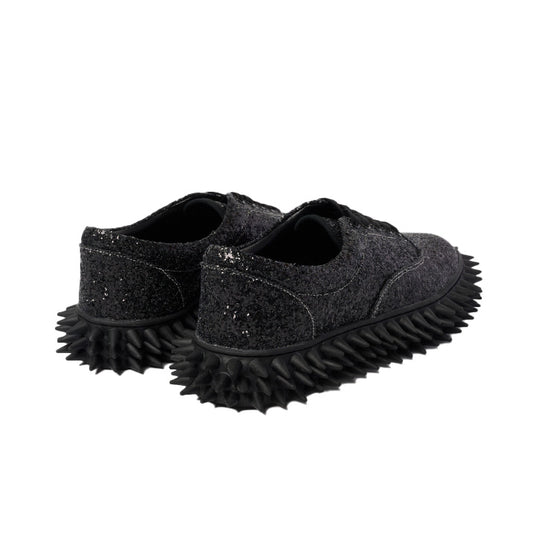 【doublet 26AW,】 GLITTER SPIKE SNEAKER/ BLACK