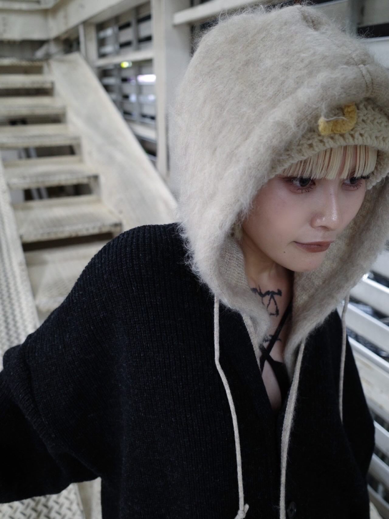 【FACETASM 25AW,】
COLLECTION HOODED CARDIGANI