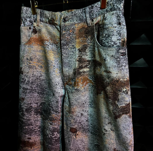 【MIKAGE SHIN 26ss,】“Sabi” Denim Pants