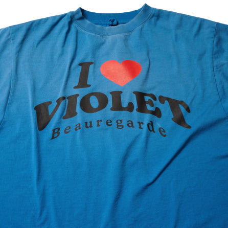【doublet 26AW,】I LOVE INFLATED T-SHIRT / BLUE