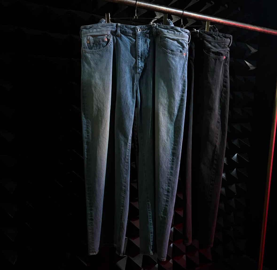 【doublet 26SS,】FLOATING WAIST DENIM PANTS