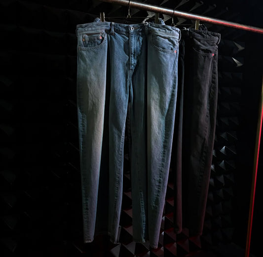 【doublet 26SS,】FLOATING WAIST DENIM PANTS