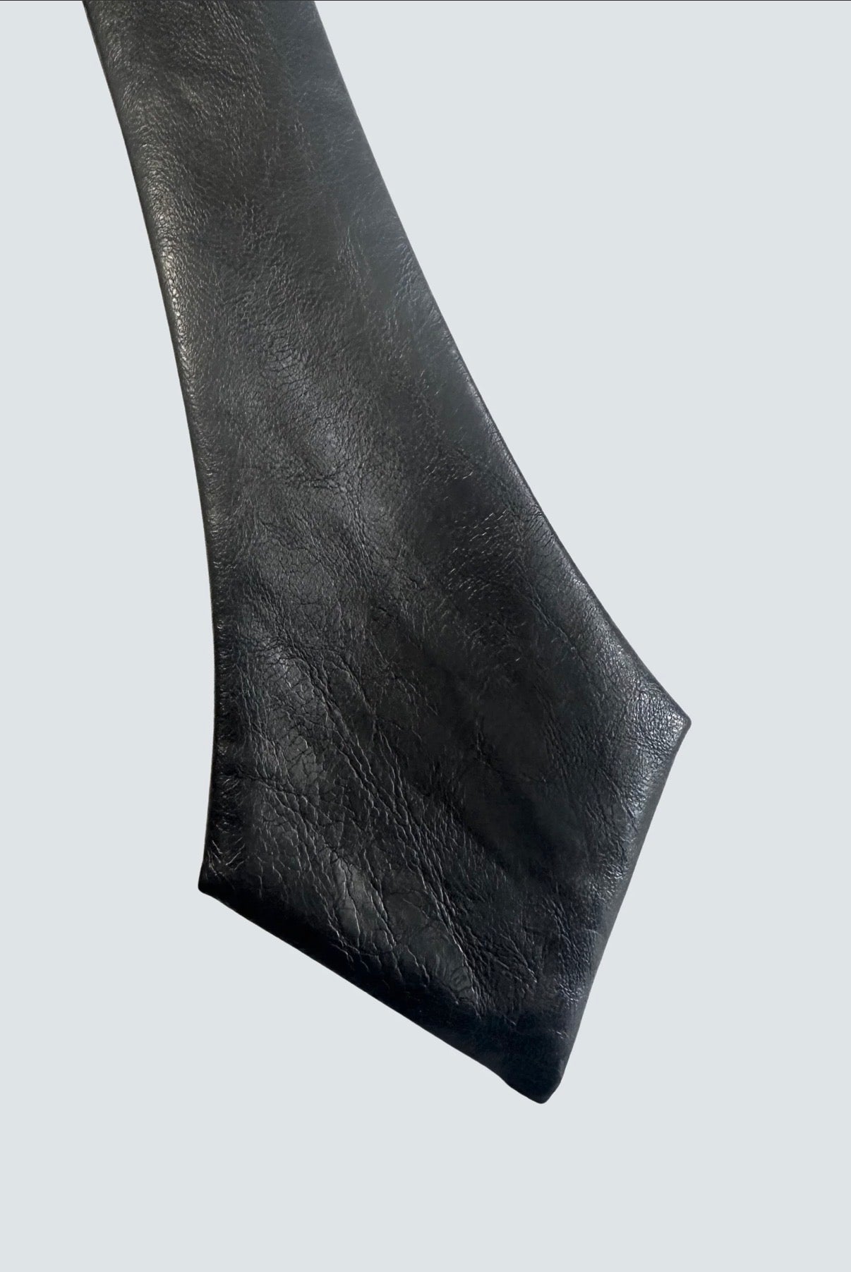 【MIKAGE SHIN 26aw,】Vegan Leather Diagram Tie