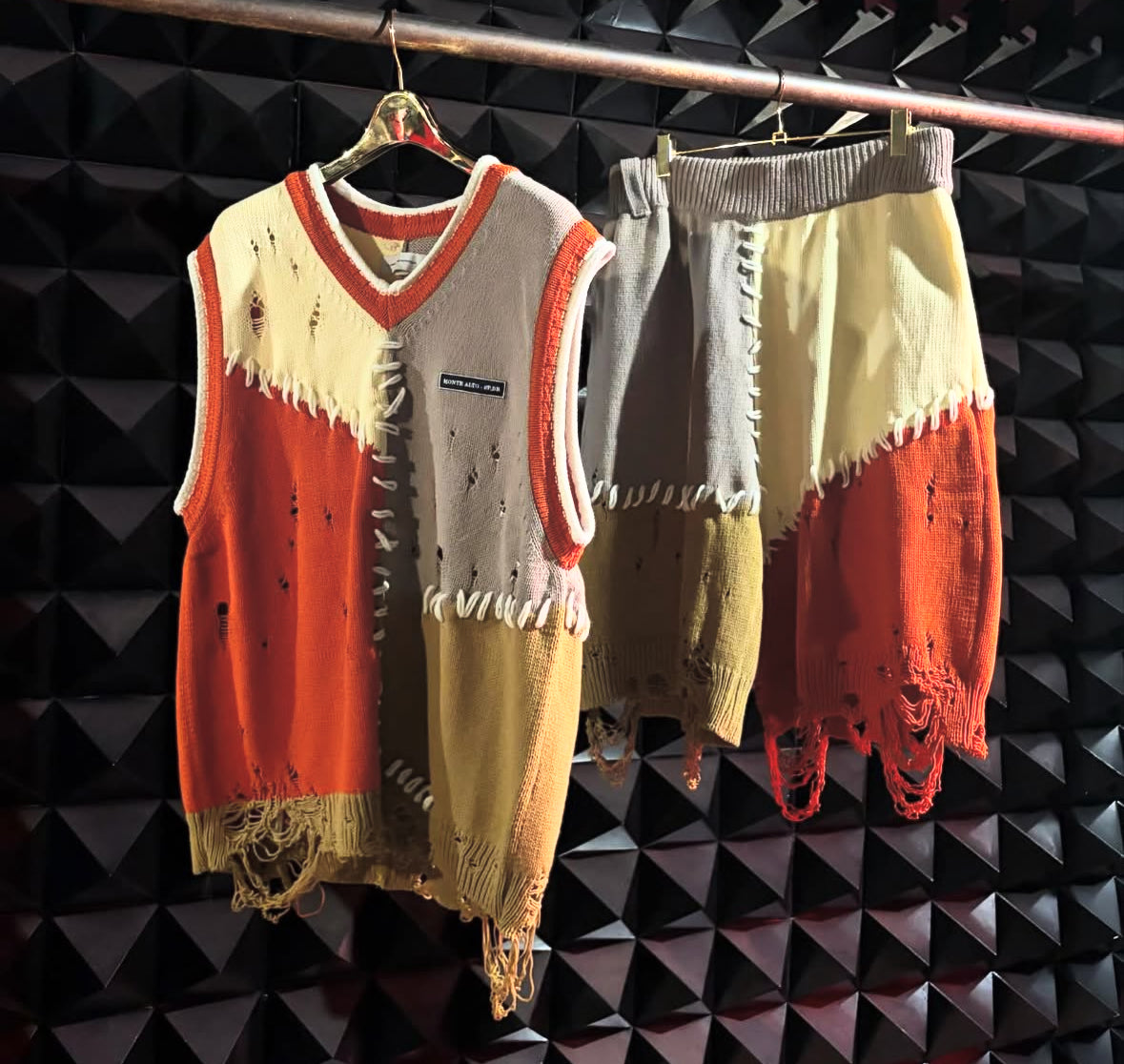 【LIBRIO MENDONÇA 26SS,】BLOCK COLOR VEST & BLOCK COLOR PANTS