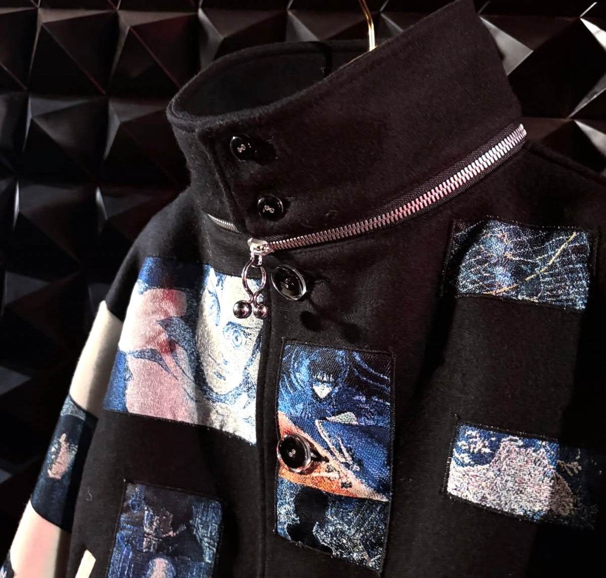 【ANREALAGE 26AW,】GITS SCENE PATCHWORK BLOUSON