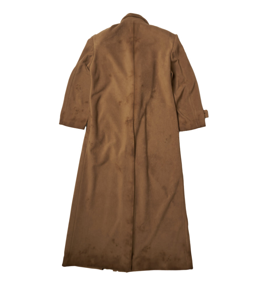 【doublet 26AW,】 
AEROGEL FLEECE MAXI COAT CAMEL