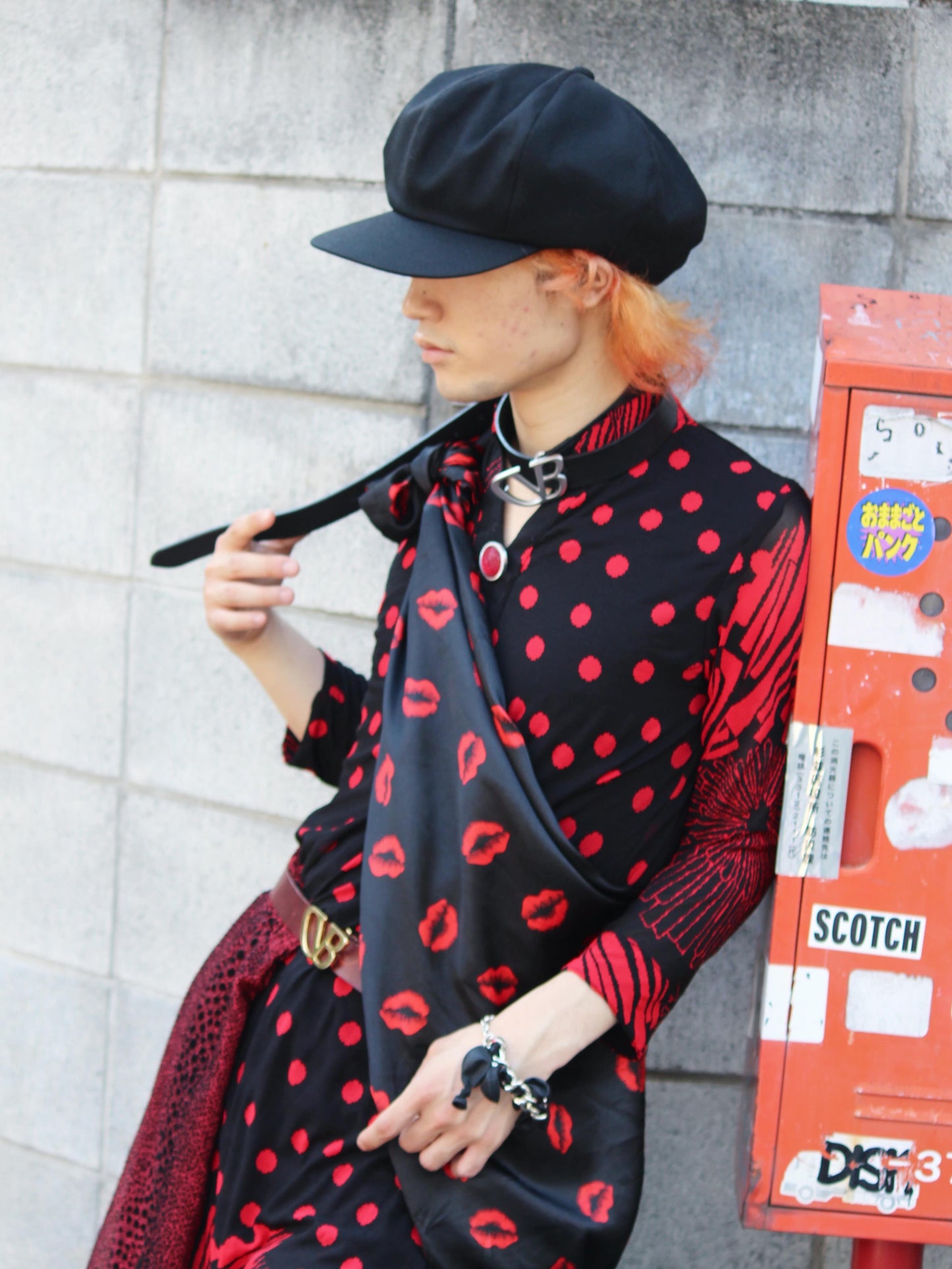 【doublet 26AW,】"DB”HOOK BUCKLE BELT
