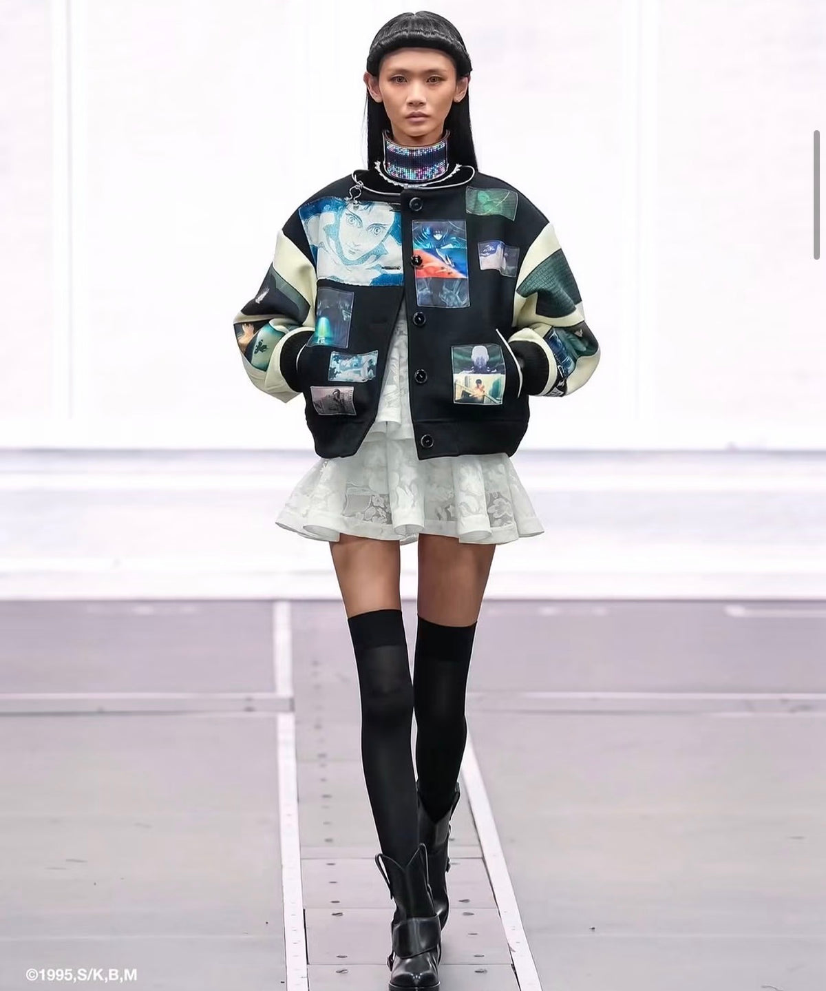 【ANREALAGE 26AW,】GITS SCENE PATCHWORK BLOUSON