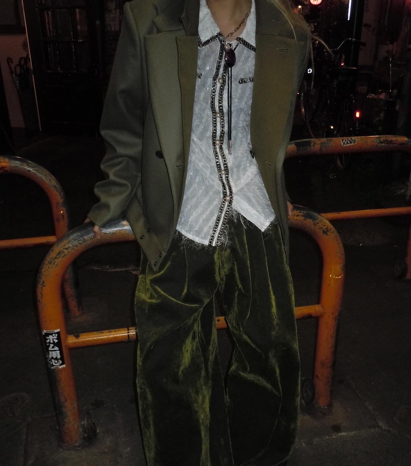 【FACETASM 25AW,】DOUBLE LAYERED WORSTED JACKET/Khaki