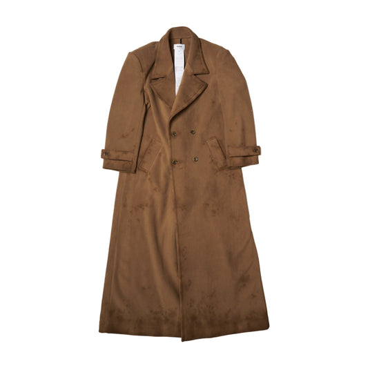 【doublet 26AW,】 
AEROGEL FLEECE MAXI COAT CAMEL