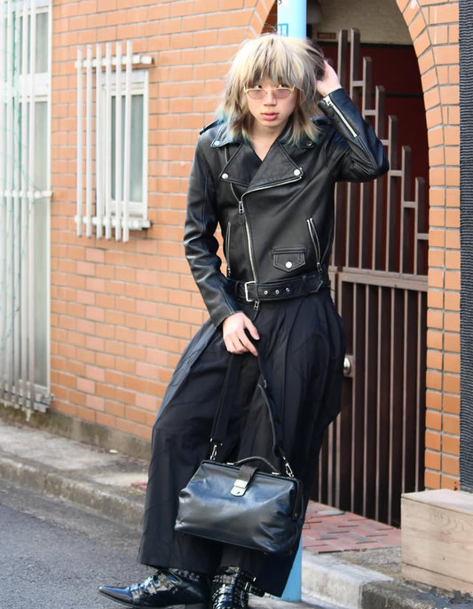 【divka 26SS,】Whisper Flow Cut Jacquard Volume Pants