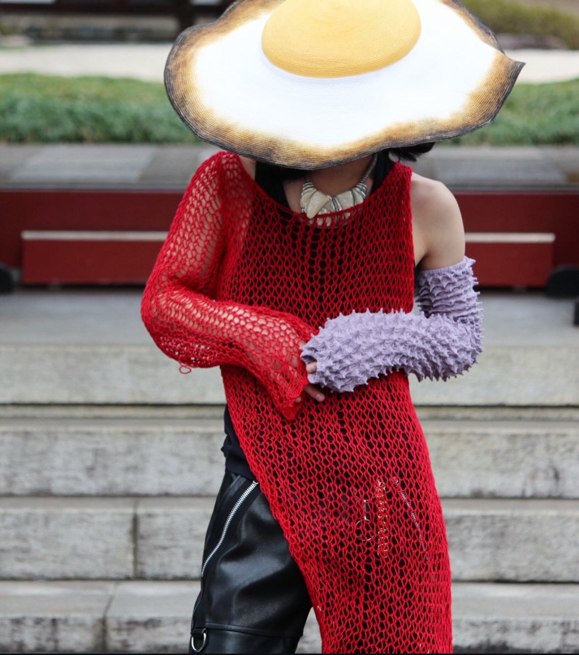 【doublet 26SS,】MOCK FISHNET DRESS