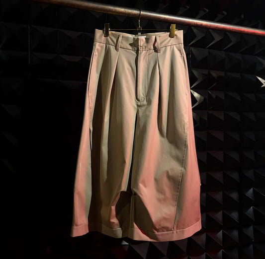 【BASE MARK 26SS,】Deformation Half Chino Pants