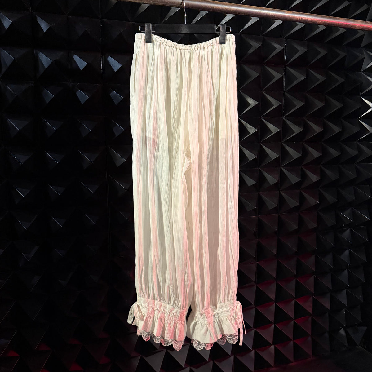 【mukcyen26AW,】cotton bloomers / white / black