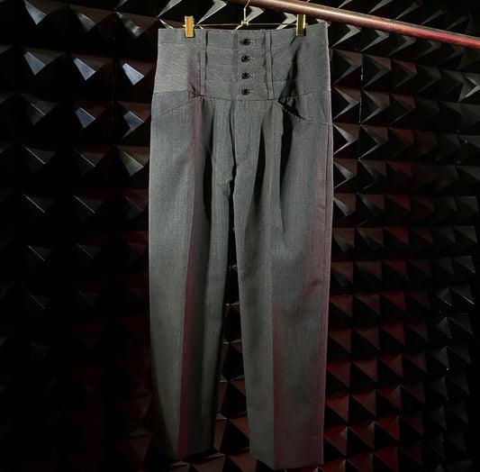 【FUMITO GANRYU 26AW,】4-Belt Slacks