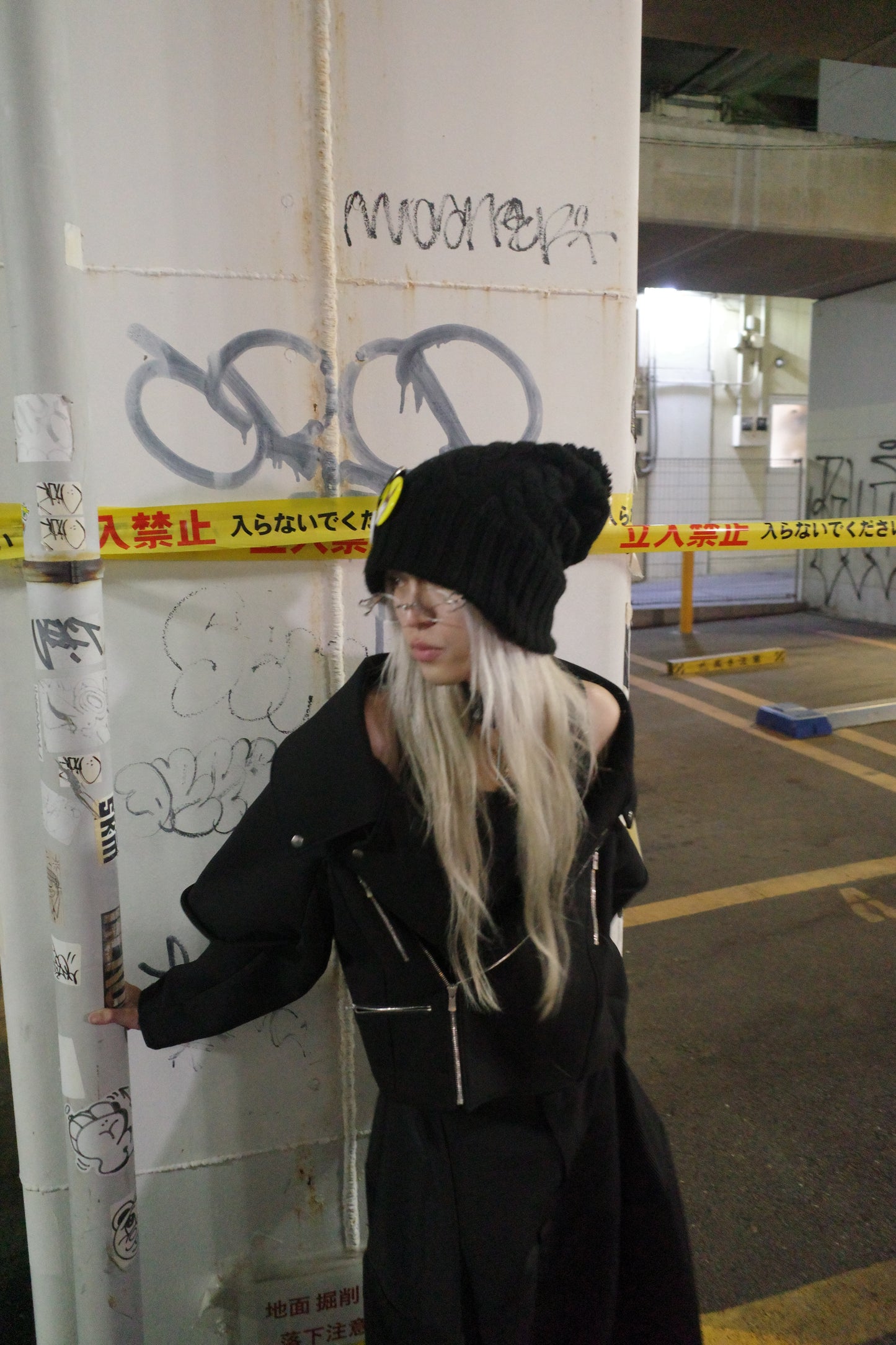 【divka 25aw,】Bonotto SCUBA Double Cloth Riders Jacket