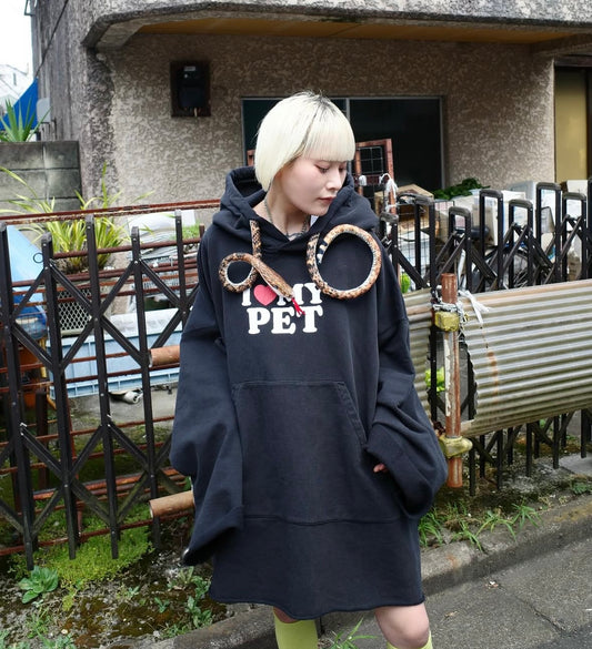 【doublet 25AW,】                          I LOVE MY PET HOODIE
