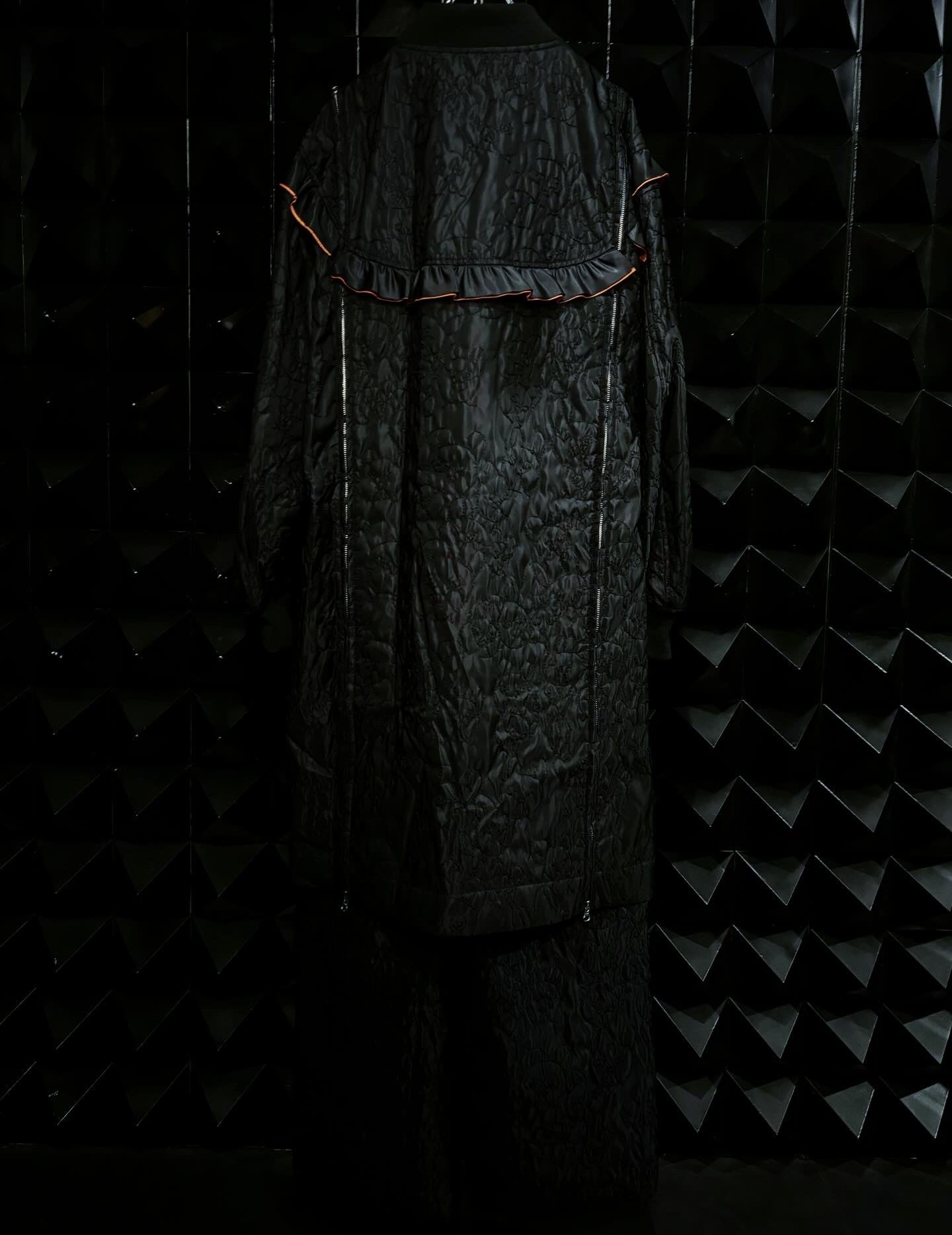 【BASE MARK 25AW,】 Bear embroidery M-01 & ABear Quilting pants（HIGAN limited）& Bear Quilting Bag  BLACKtype
