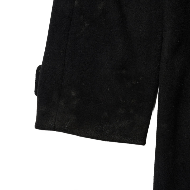 【doublet 26AW,】 
AEROGEL FLEECE MAXI COAT BLACK