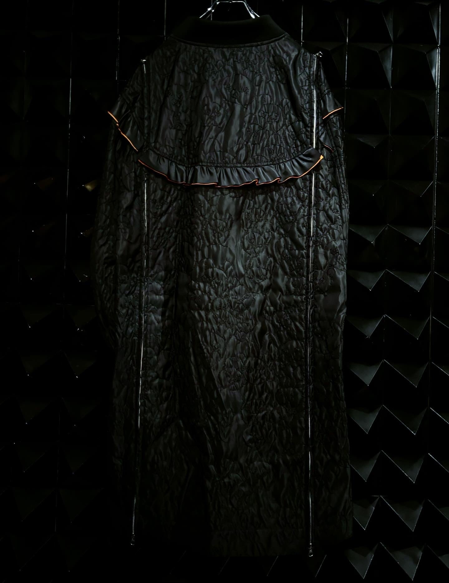 【BASE MARK 25AW,】 Bear embroidery M-01 & ABear Quilting pants（HIGAN limited）& Bear Quilting Bag  BLACKtype