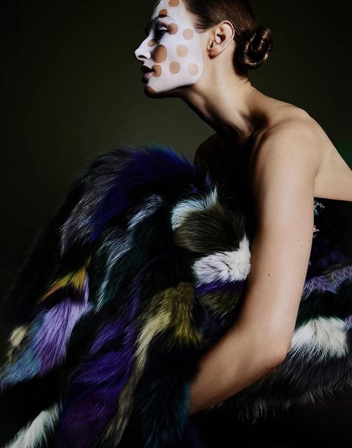 【ASATO】REAL FOX FUR LONG VEST