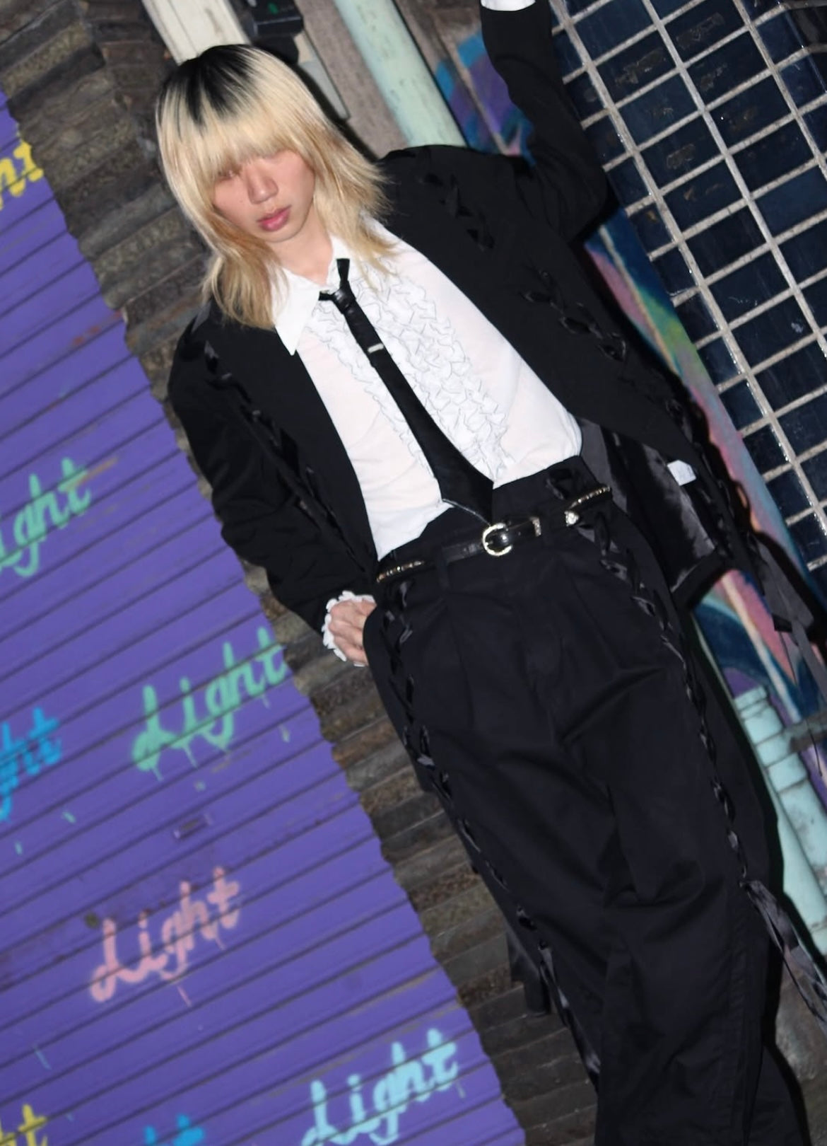 【BASE MARK 26AW,】Lace up Jacket