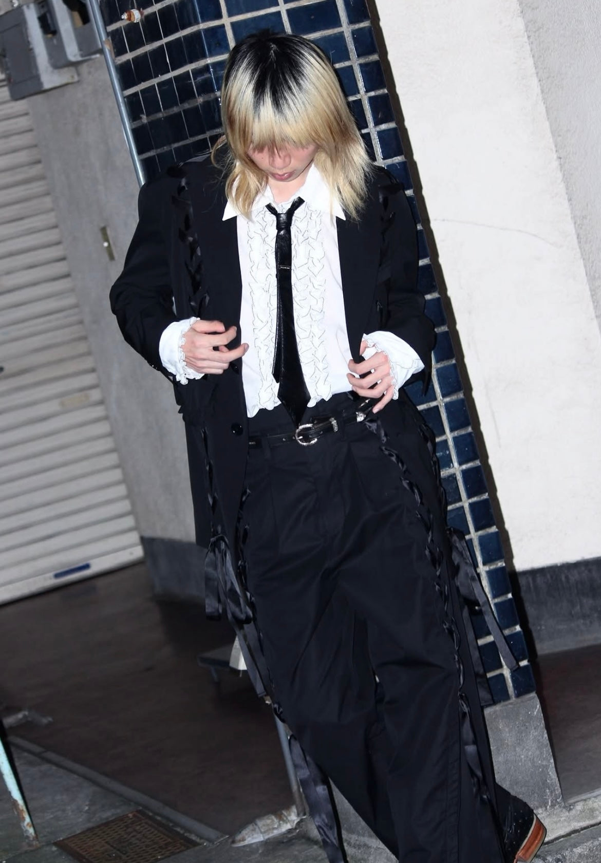 【BASE MARK 26AW,】Lace up Jacket