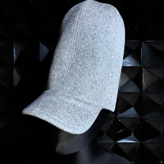 【mukcyen26AW,】ordinance cap / GRAY