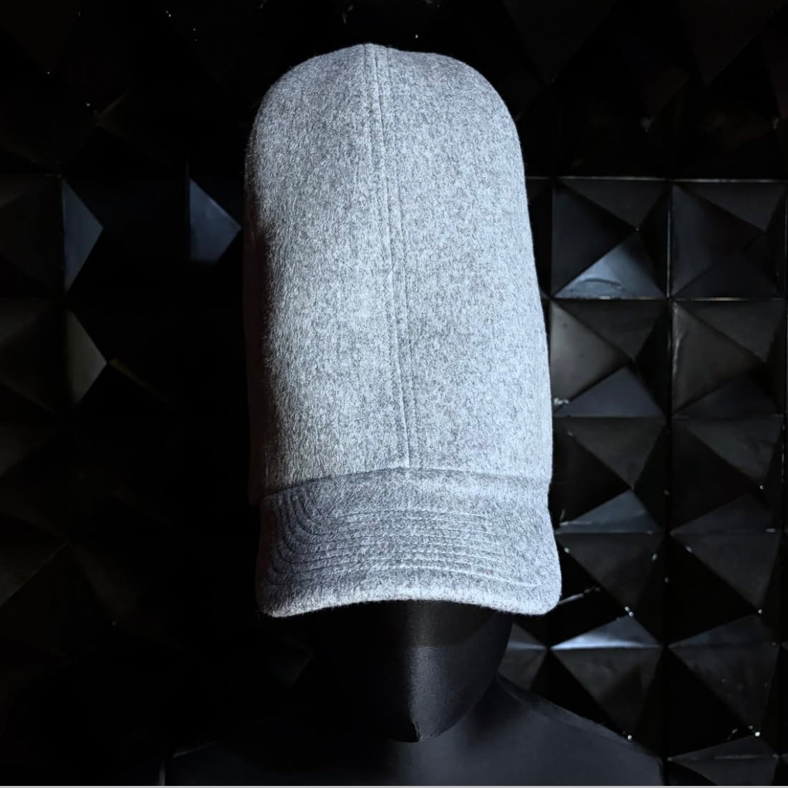 【mukcyen26AW,】ordinance cap / GRAY