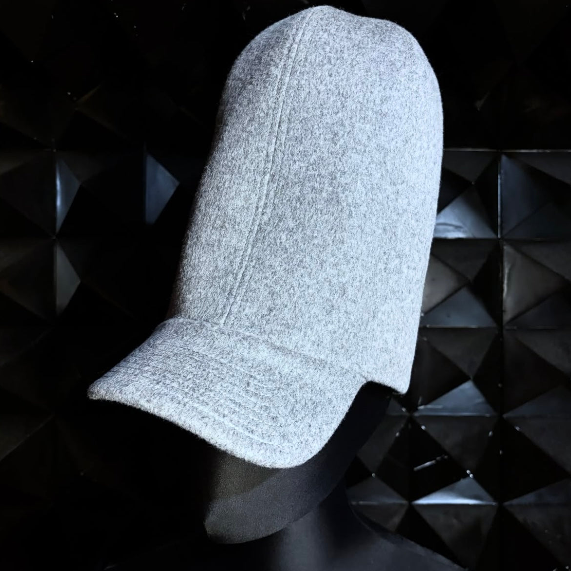 【mukcyen26AW,】ordinance cap / GRAY