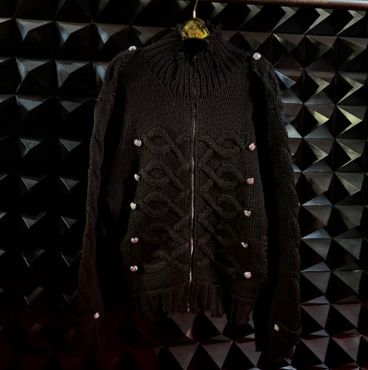 【LIBRIO MENDONÇA 26AW,】 KNIT NAPOLEON JACKET