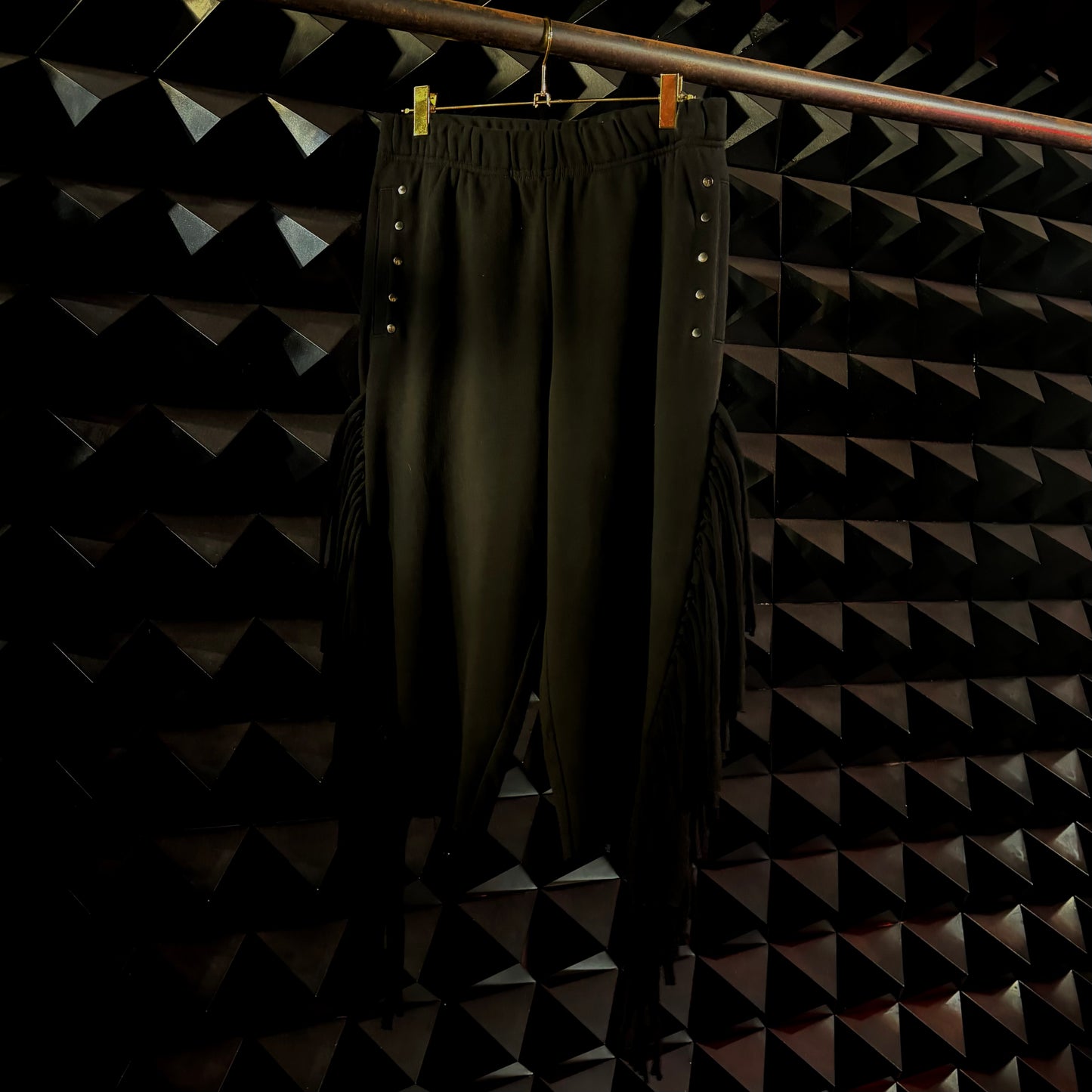 【LIBRIO MENDONÇA 26AW,】FRINGE HALF SWEAT SHORT