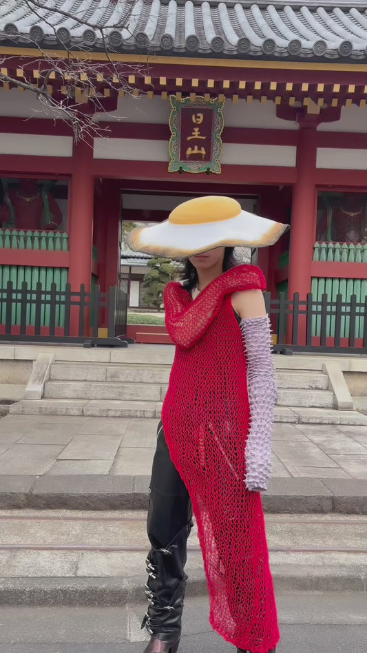 【doublet 26SS,】MOCK FISHNET DRESS